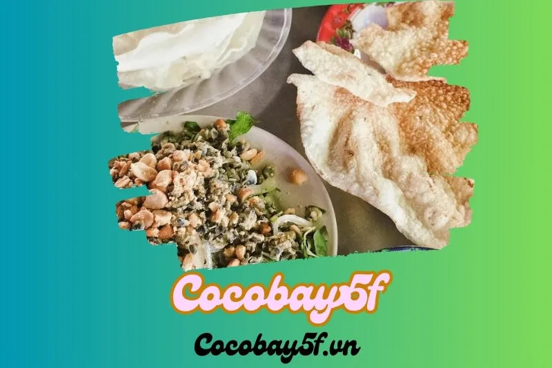 Bánh đập hến xào Bà Già