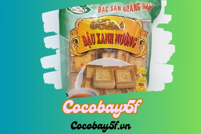 Bánh đậu xanh nướng