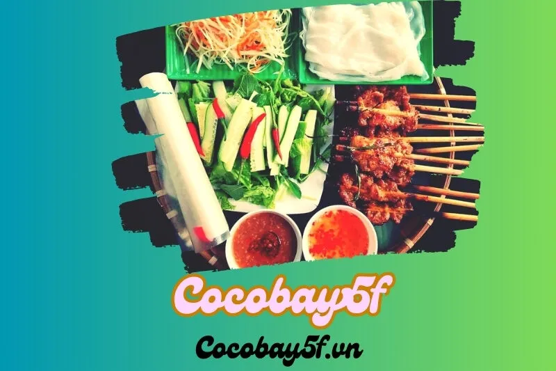 Bánh ướt thịt nướng Hai Bà Trưng