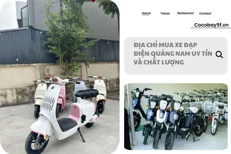 Địa chỉ mua xe đạp điện Quảng Nam uy tín và chất lượng