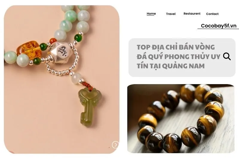 Top Địa Chỉ Bán Vòng Đá Quý Phong Thủy Quảng Nam Uy Tín