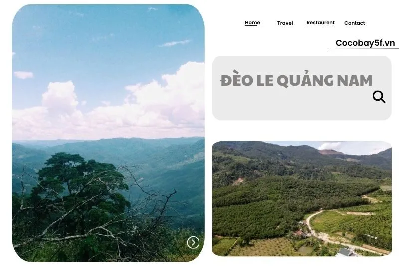 Khám Phá Đèo Le Quảng Nam 2025 - Địa Điểm Du Lịch Hấp Dẫn