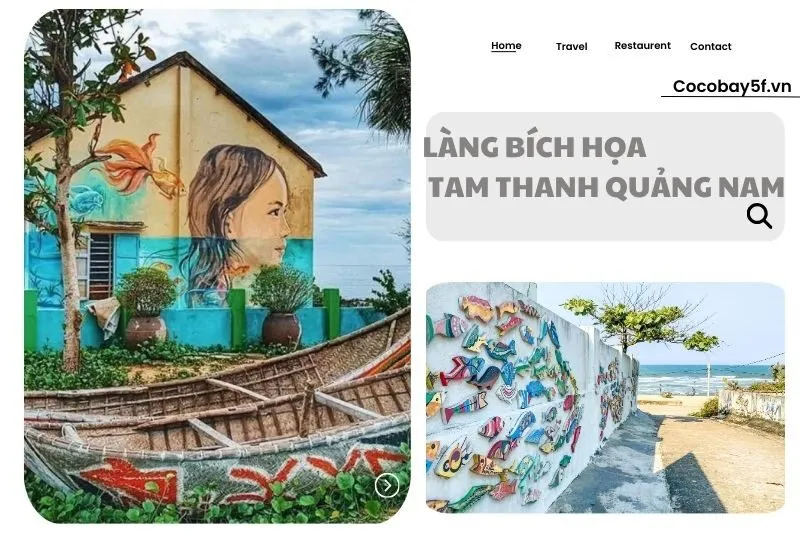 Làng Bích Họa Tam Thanh Quảng Nam