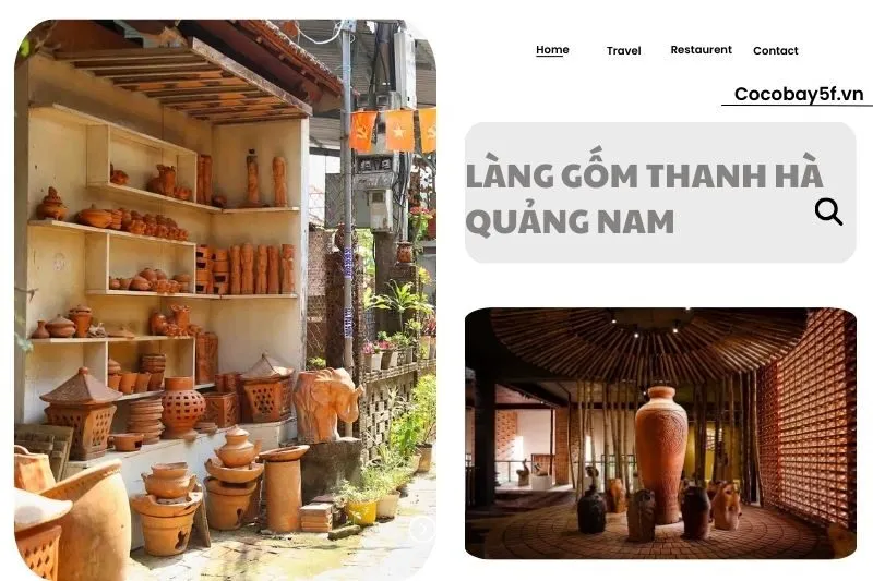 Làng gốm Thanh Hà Quảng Nam