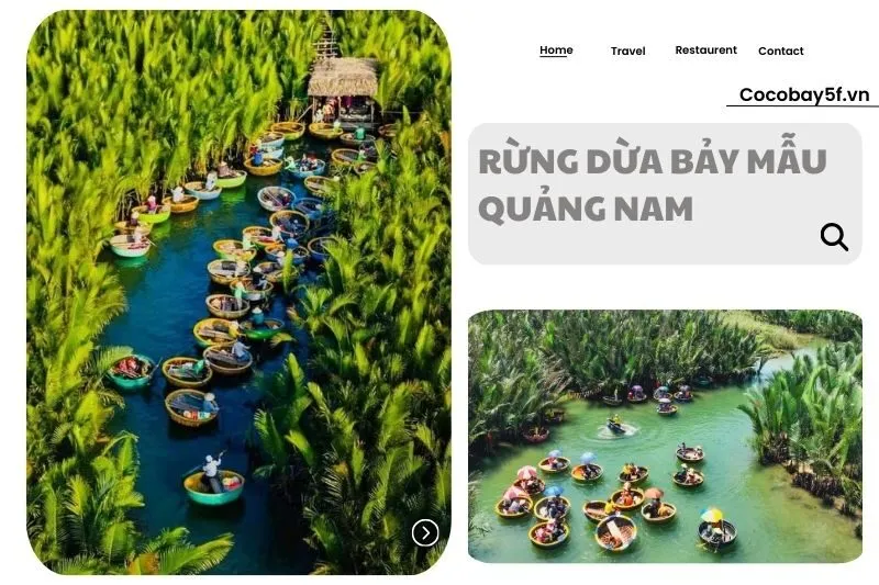 Rừng Dừa Bảy Mẫu Quảng Nam