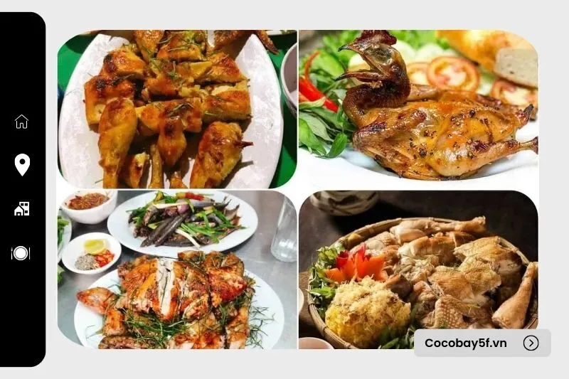 Các món ngon chế biến từ Gà Tre Đèo Le