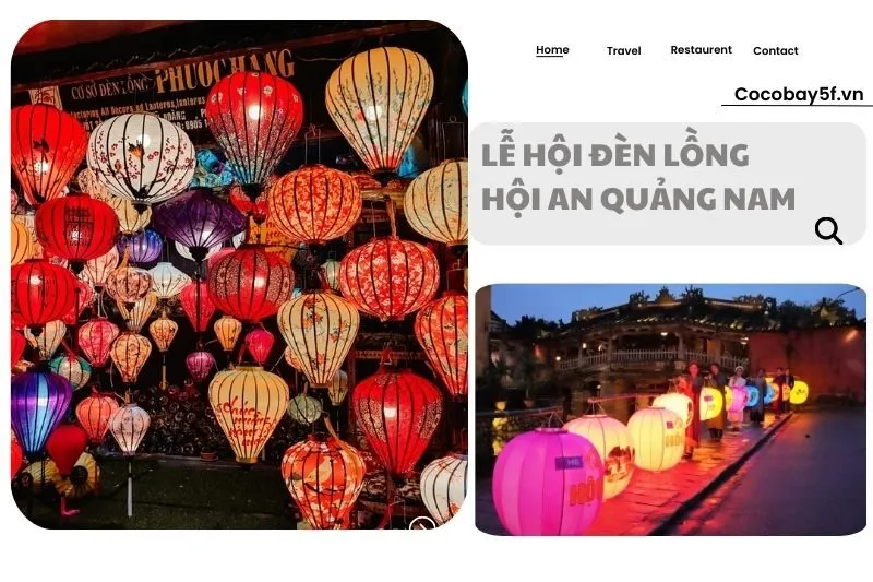 Khám phá lễ hội đèn lồng Hội An Quảng Nam 2025 đầy sắc màu