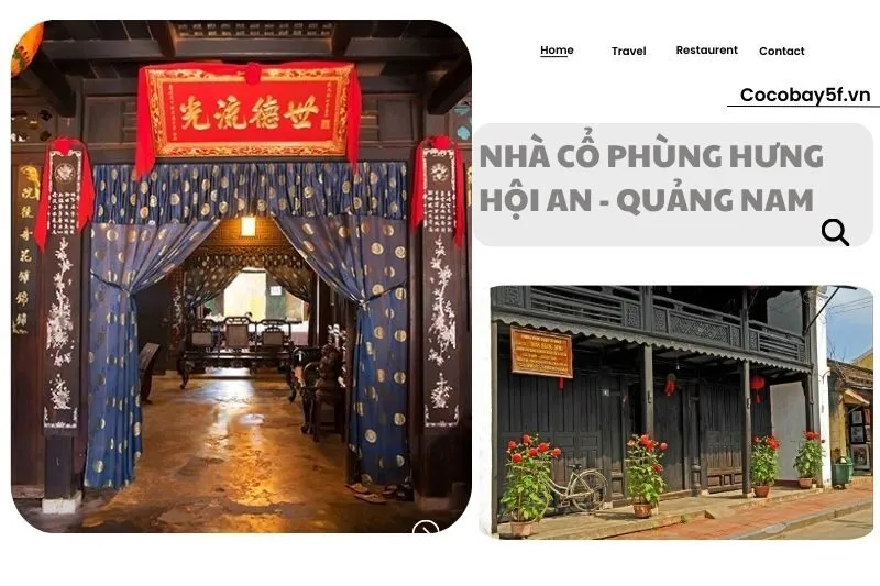 Nhà cổ Phùng Hưng Hội An Quảng Nam
