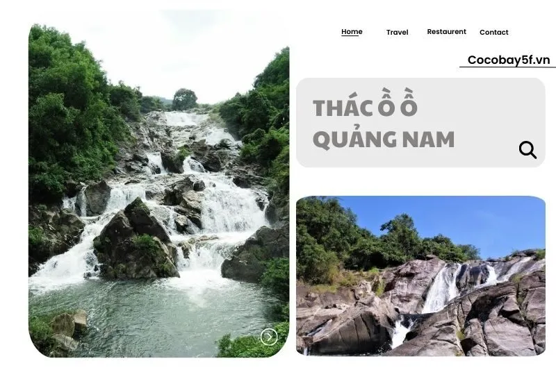 thác ồ ồ Quảng Nam